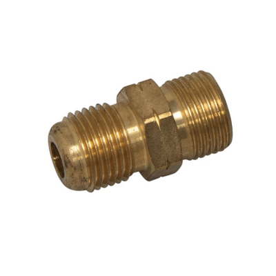 3/8Inch BSPP Male - 5/8Inch Unf Male LH Gas Hose Adaptor