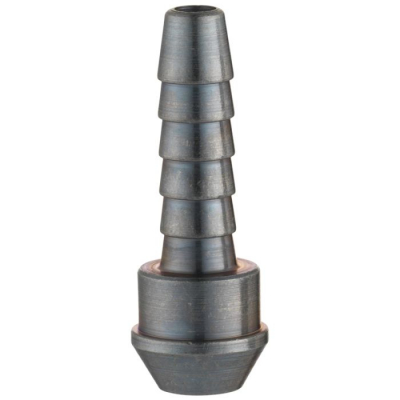 Coned Tailpiece 6.35mm (1/4) i/d Hose (needs BSP Parallel 3/8 Union Nut)