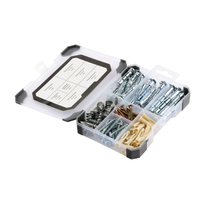 Plasterboard Fixing Assortment Zinc & Zinc & Yellow Pack 102