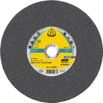 115x2x22.23 Metal Cutting Disc A36R SUPRA Klingspor Pack 25
