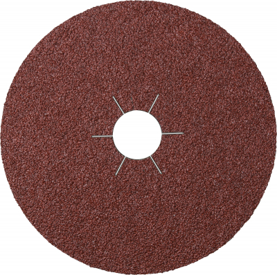 150x22 Star Hole Fibre Sanding Disc CS561 P120 Klingspor Pack 25