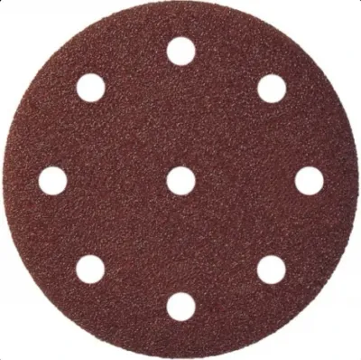 125 Velcro With Holes (GLS27 Pattern) Wood Sanding Disc P60 PS22K Klingspor Pack 50
