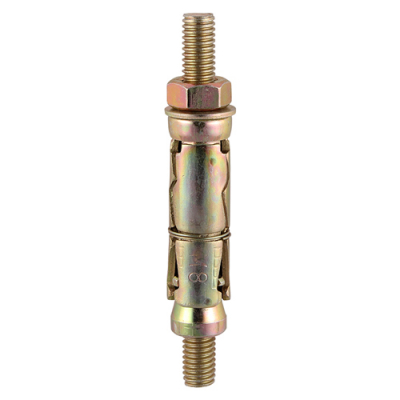 M8:60P Projecting Shield Anchor Zinc & Yellow Plated Timco Pack 50