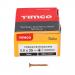 3x25 Pozi Countersunk Chipboard Screw Zinc & Yellow Plated Timco Solo Range Pack 200