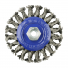 115mm (M14x0.5) Angle Grinder Twisted Knot Stainless Steel Wire Wheel Brush