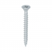 6.0x40 Pozi Countersunk External Muti Purpose Silver Screw Timco C2 Range Pack 150