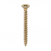5x50 Pozi Countersunk Chipboard Screw Zinc & Yellow Plated Timco Solo Range Pack 1000