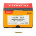 5x50 Pozi Countersunk Chipboard Screw Zinc & Yellow Plated Timco Solo Range Pack 1000