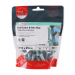 M10x25 Hex Setscrew & Nut DIN 933 Zinc Plated Gr.8.8 Pack 35