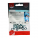 M6x12 Hex Setscrew & Nut DIN 933 Zinc Plated Gr.8.8 Pack 8
