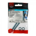 M8x70 Hex Setscrew & Nut DIN 933 Zinc Plated Gr.8.8 Pack 2