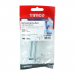 M8x80 Hex Setscrew & Nut DIN 933 Zinc Plated Gr.8.8 Pack 2