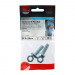 M10x30 Hex Setscrew & Nut DIN 933 Zinc Plated Gr.8.8 Pack 2