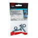 M10x40 Hex Setscrew & Nut DIN 933 Zinc Plated Gr.8.8 Pack 2