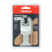 Multi Tool Straight Carbon Steel Blade Course Cut 32mm Pack 5