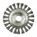 125 (22mm) Angle Grinder Twisted Knot Steel Wire Wheel Brush