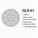 150mm Velcro With Holes (GLS51 Pattern) Wood Sanding Disc P220 PS33BK Klingspor Pack 100